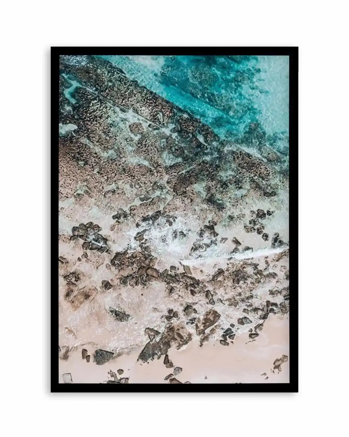 Slice of Blue | Aerial Photo Wall Art Print from Olive et Oriel where you can shop wallpaper and artworks online