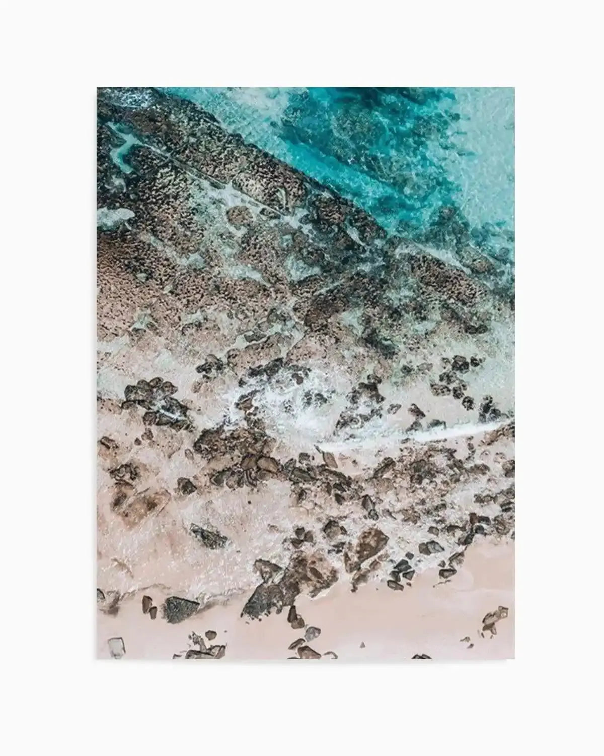 Slice of Blue | Aerial Photo Wall Art Print from Olive et Oriel where you can shop wallpaper and artworks online