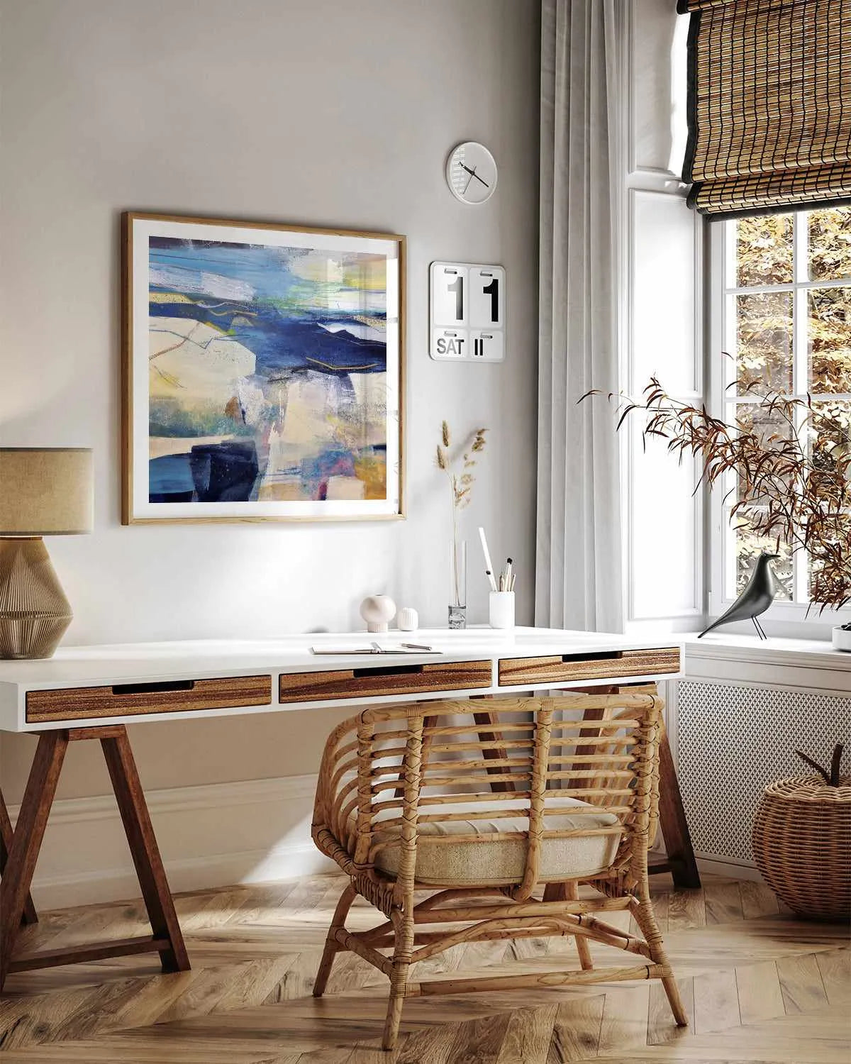 Slipping The Bonds Of Earth by Andrew Kinmont Art Print from Olive et Oriel where you can shop wallpaper and artworks online