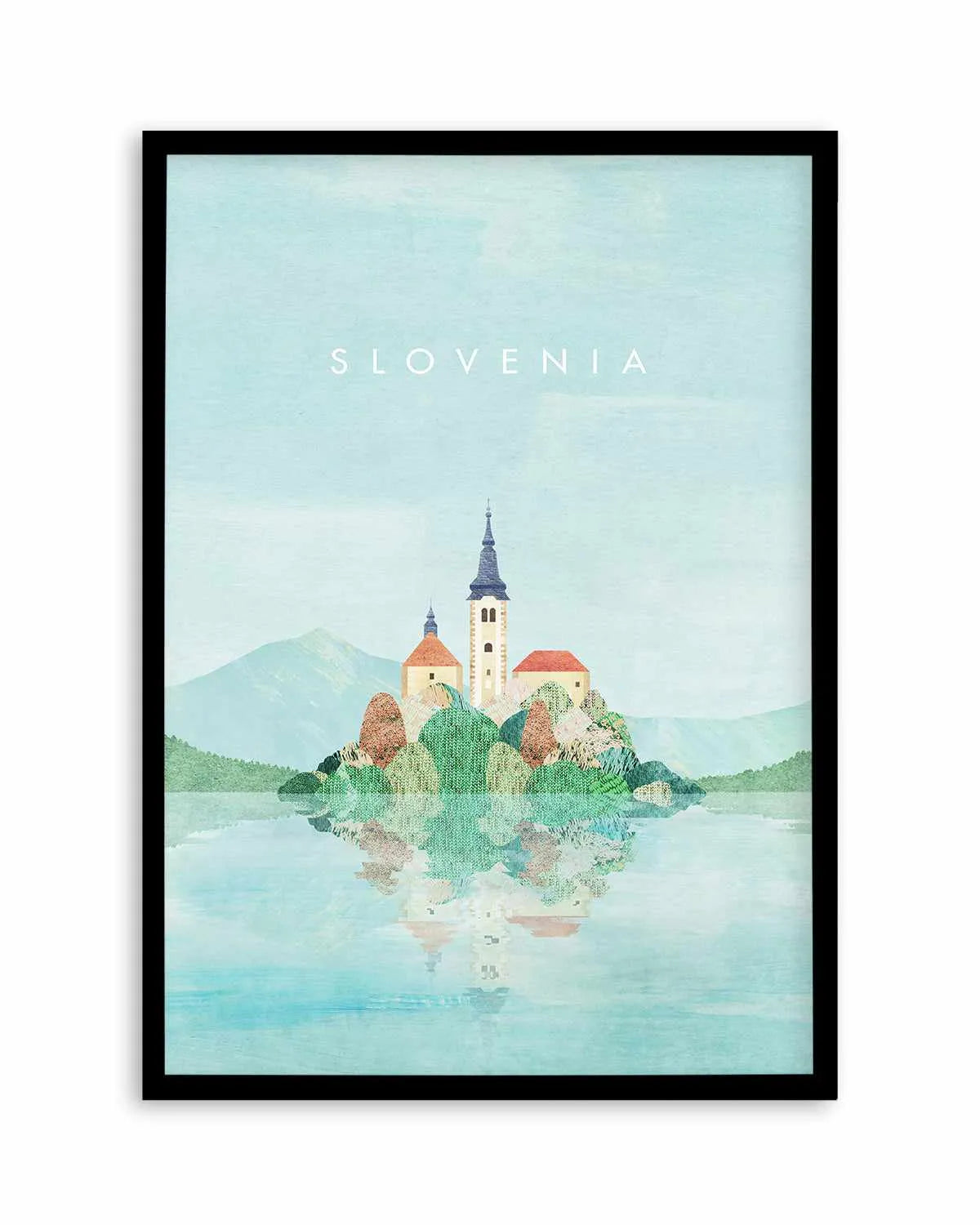 Slovenia by Henry Rivers Art Print from Olive et Oriel where you can shop wallpaper and artworks online