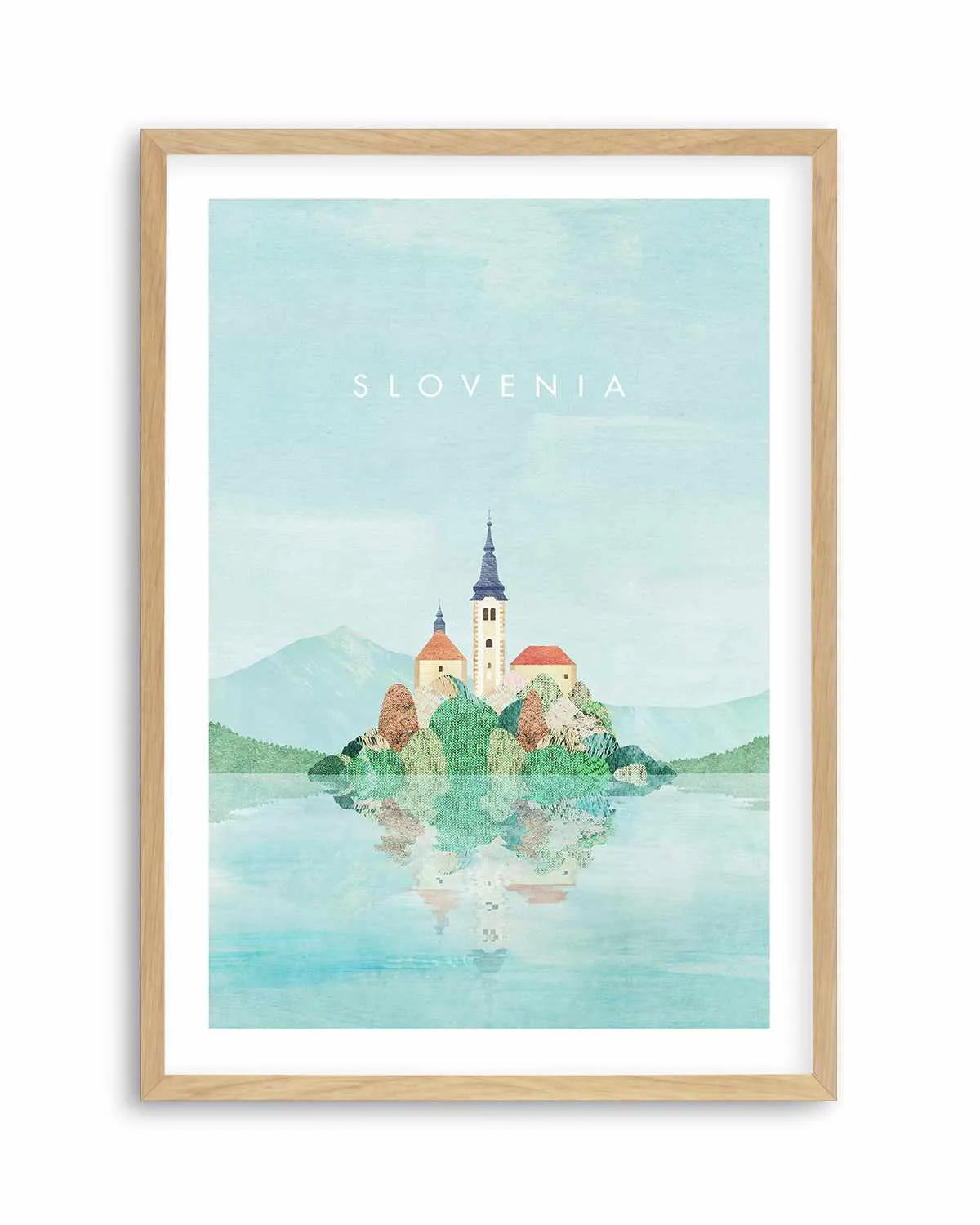 Slovenia by Henry Rivers Art Print from Olive et Oriel where you can shop wallpaper and artworks online