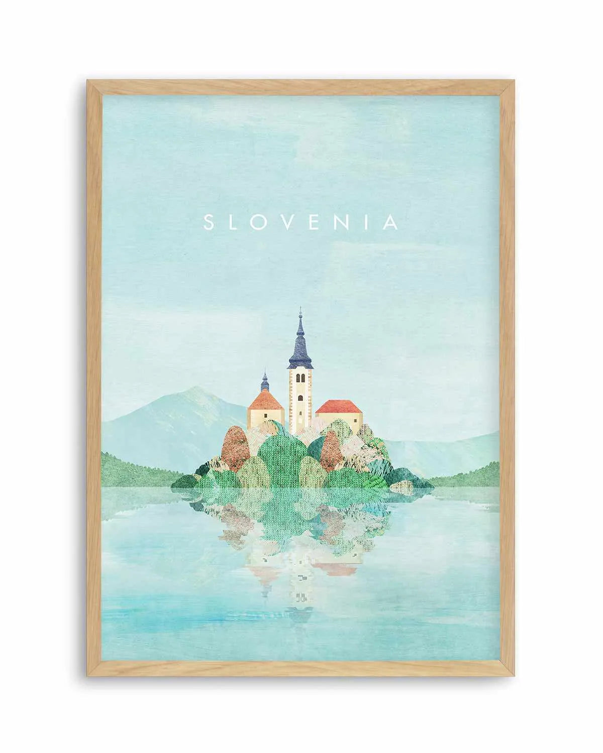 Slovenia by Henry Rivers Art Print from Olive et Oriel where you can shop wallpaper and artworks online