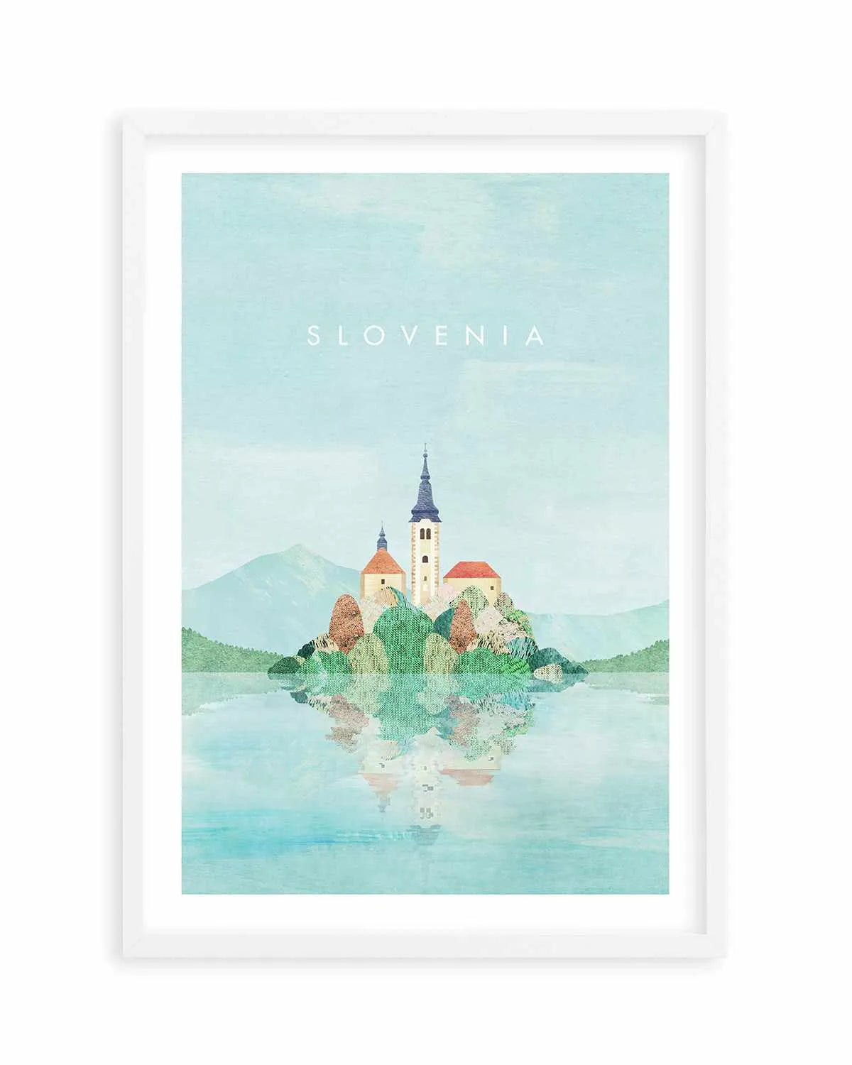 Slovenia by Henry Rivers Art Print from Olive et Oriel where you can shop wallpaper and artworks online