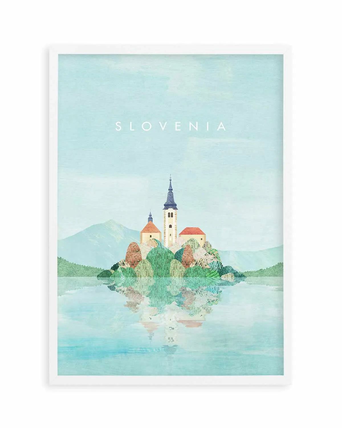 Slovenia by Henry Rivers Art Print from Olive et Oriel where you can shop wallpaper and artworks online