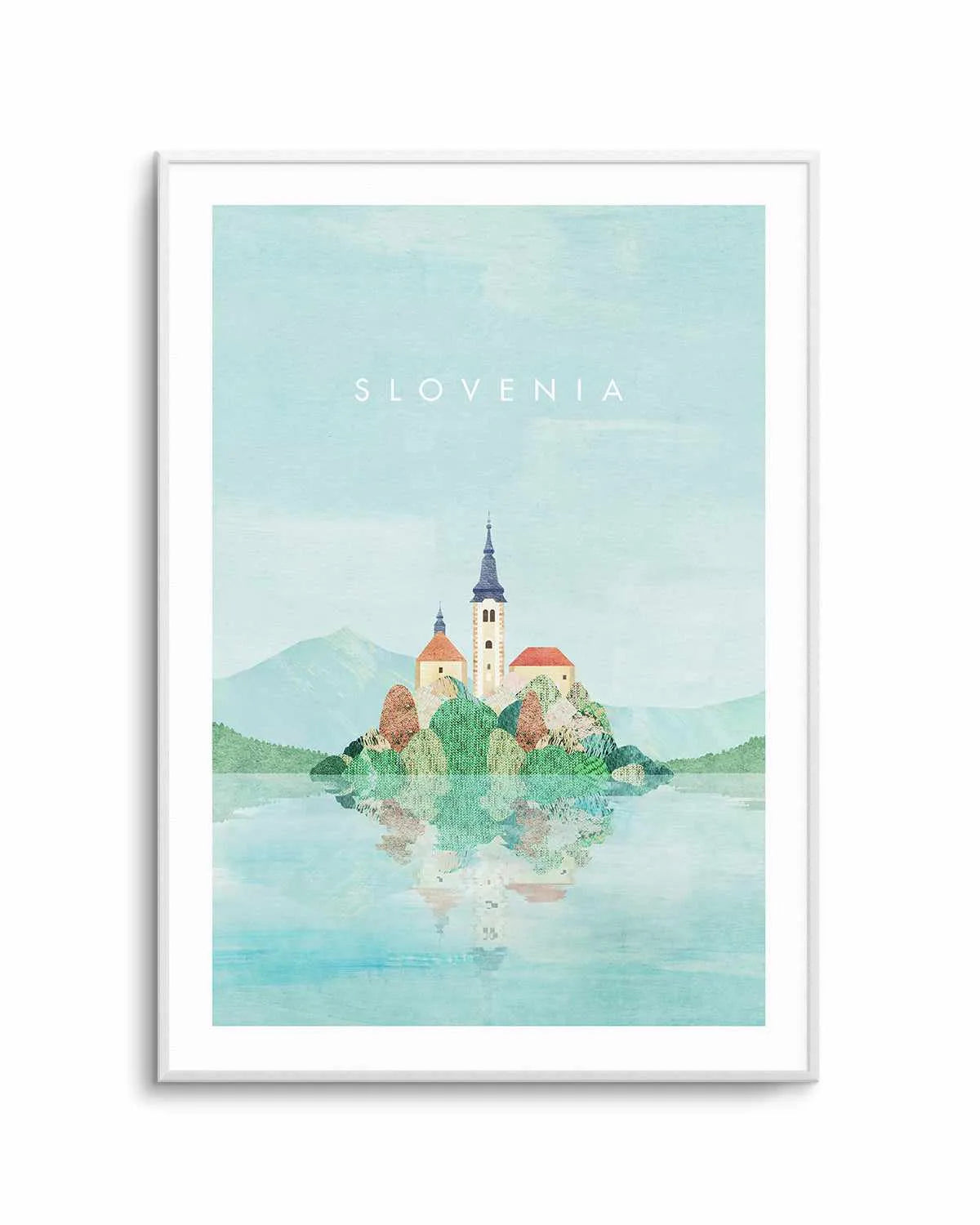 Slovenia by Henry Rivers Art Print from Olive et Oriel where you can shop wallpaper and artworks online