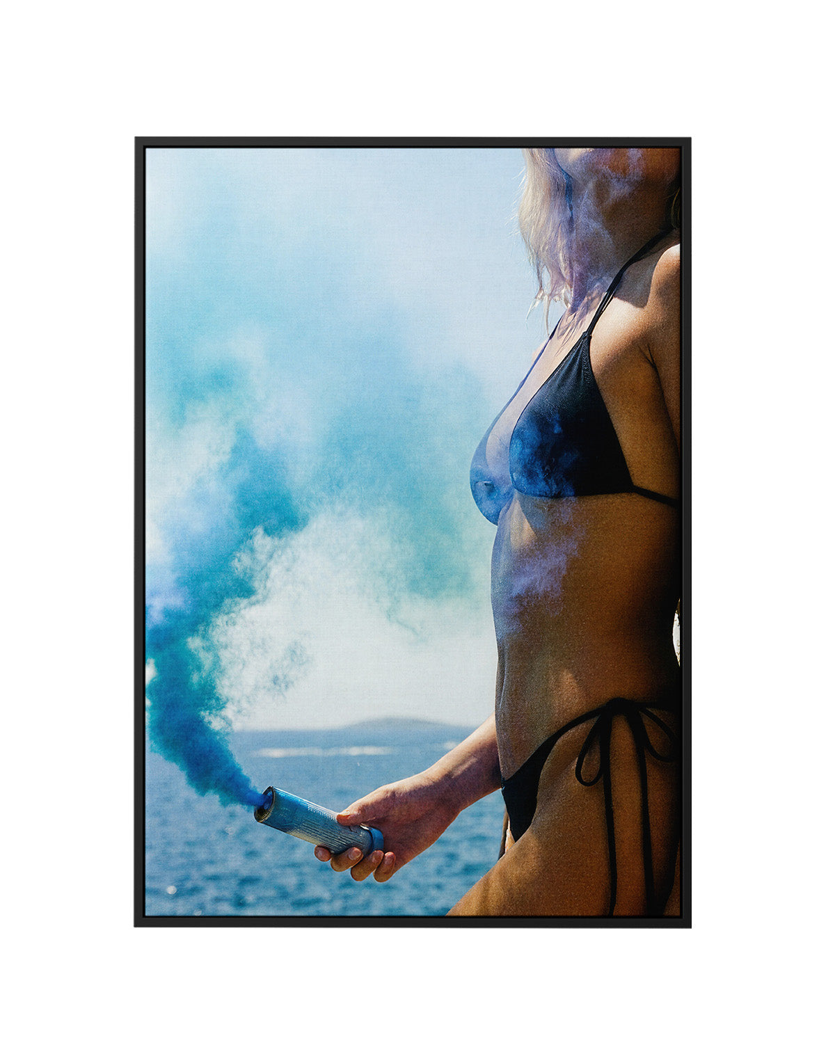 Slow Burn | Framed Canvas Art Print