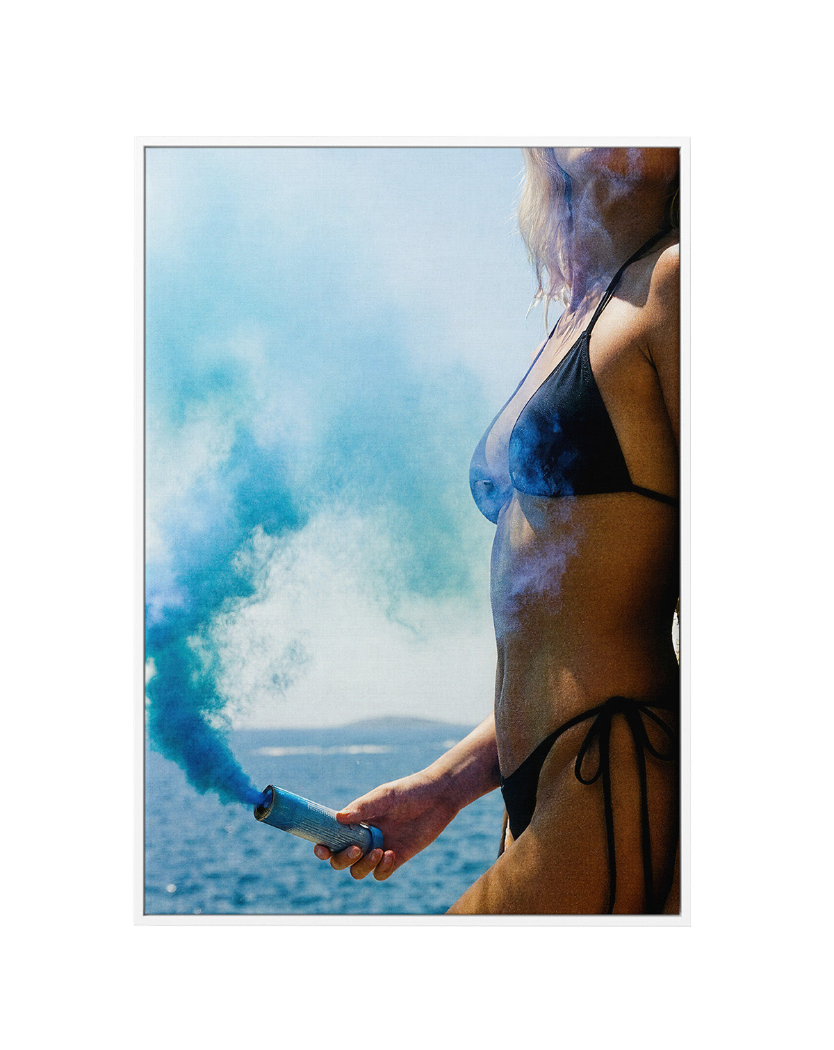 Slow Burn | Framed Canvas Art Print