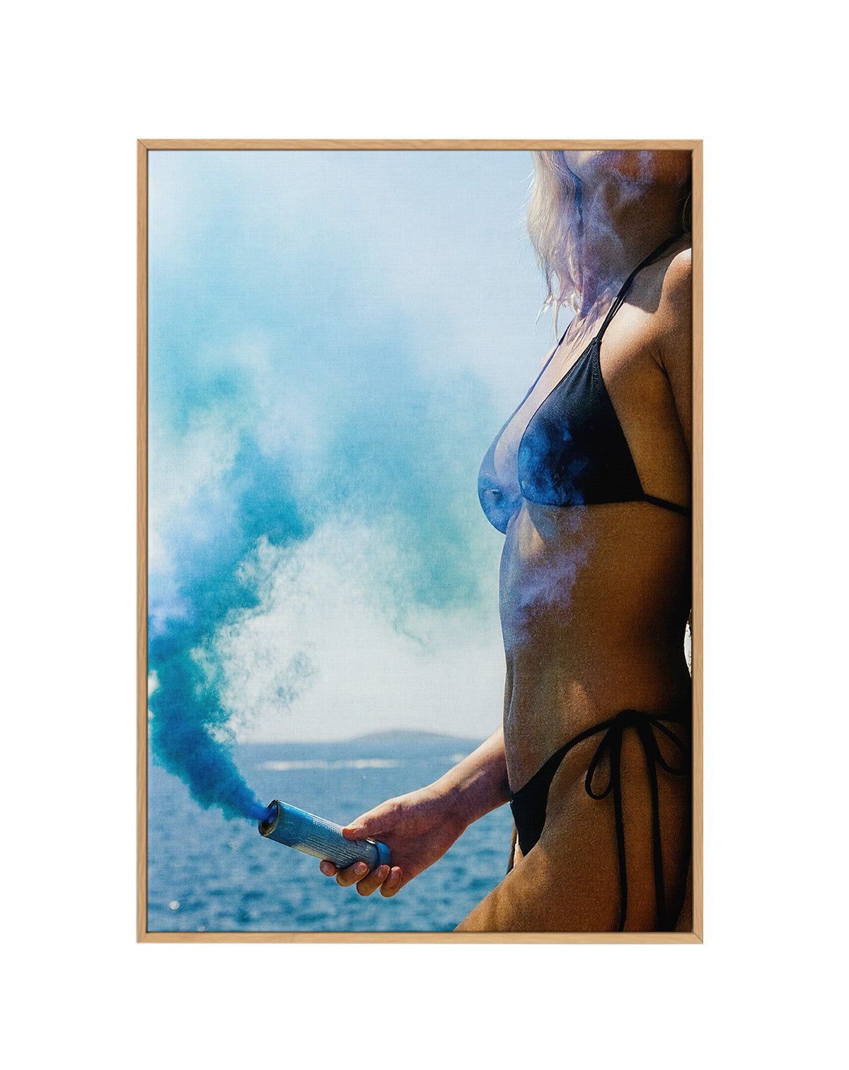 Slow Burn | Framed Canvas Art Print