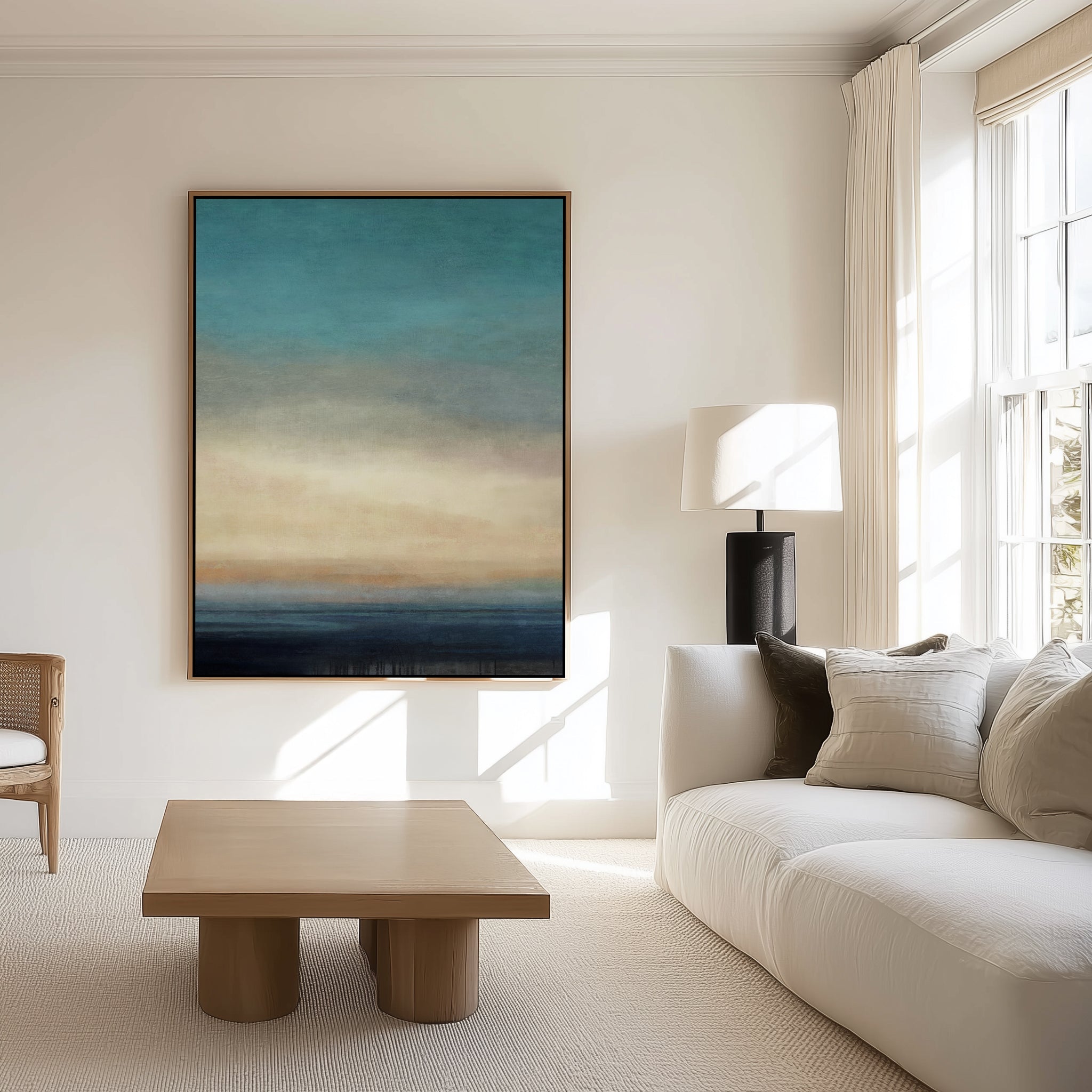 Slow Dive 2 by Suzanne Nicoll | Framed Canvas Art Print