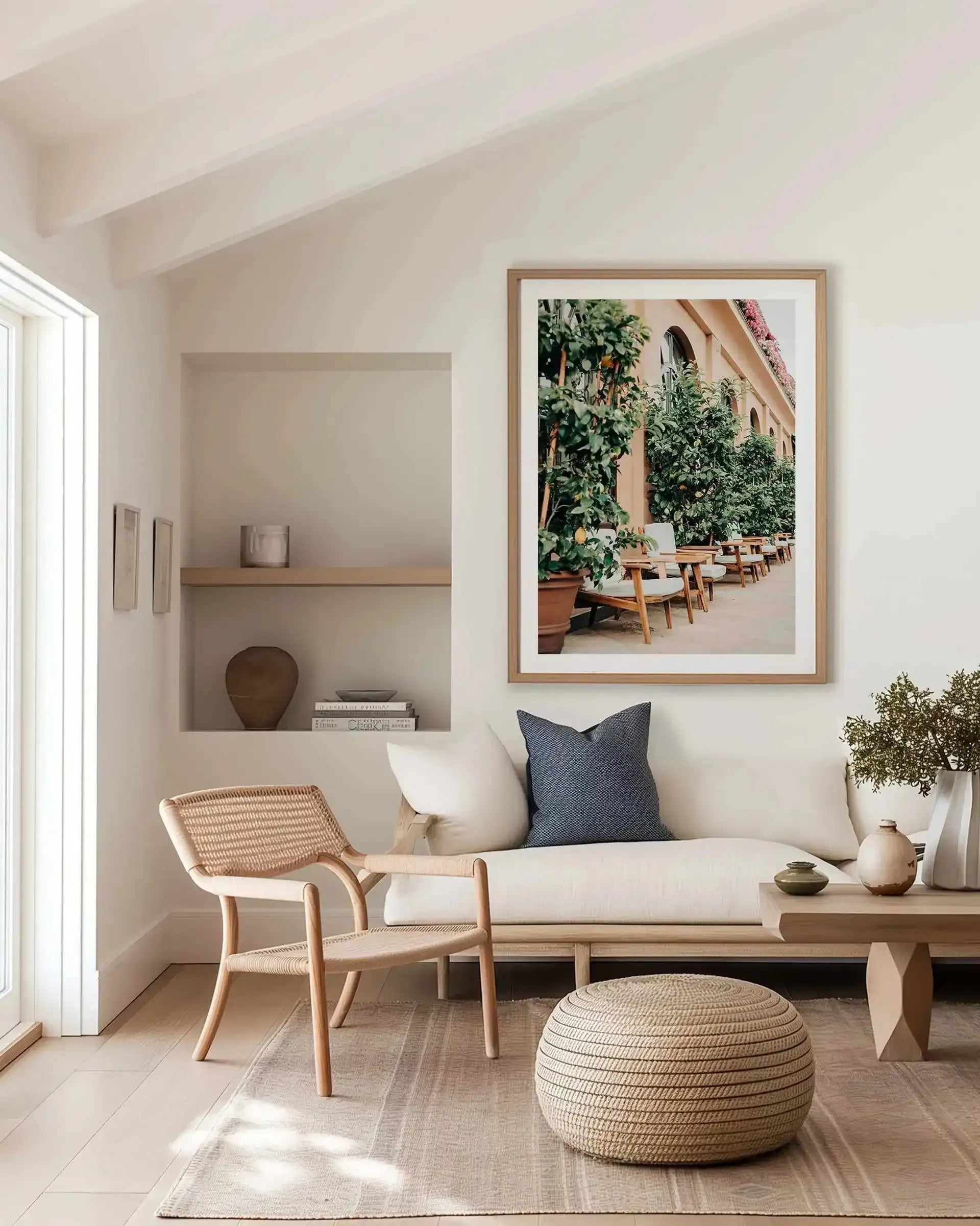 Slow Mornings Italy by Jovani Demetrie Art Print from Olive et Oriel where you can shop wallpaper and artworks online