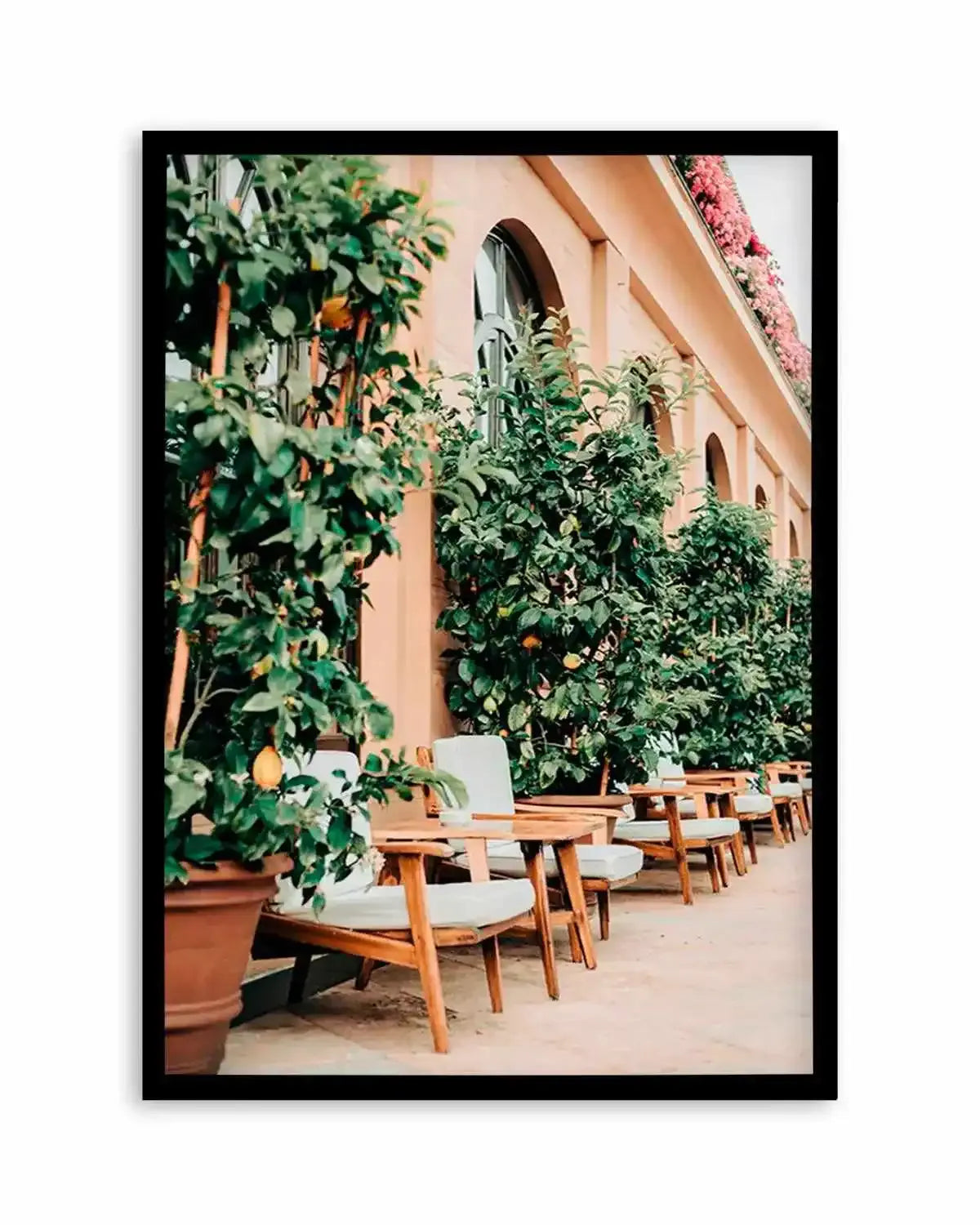 Slow Mornings Italy by Jovani Demetrie Art Print from Olive et Oriel where you can shop wallpaper and artworks online