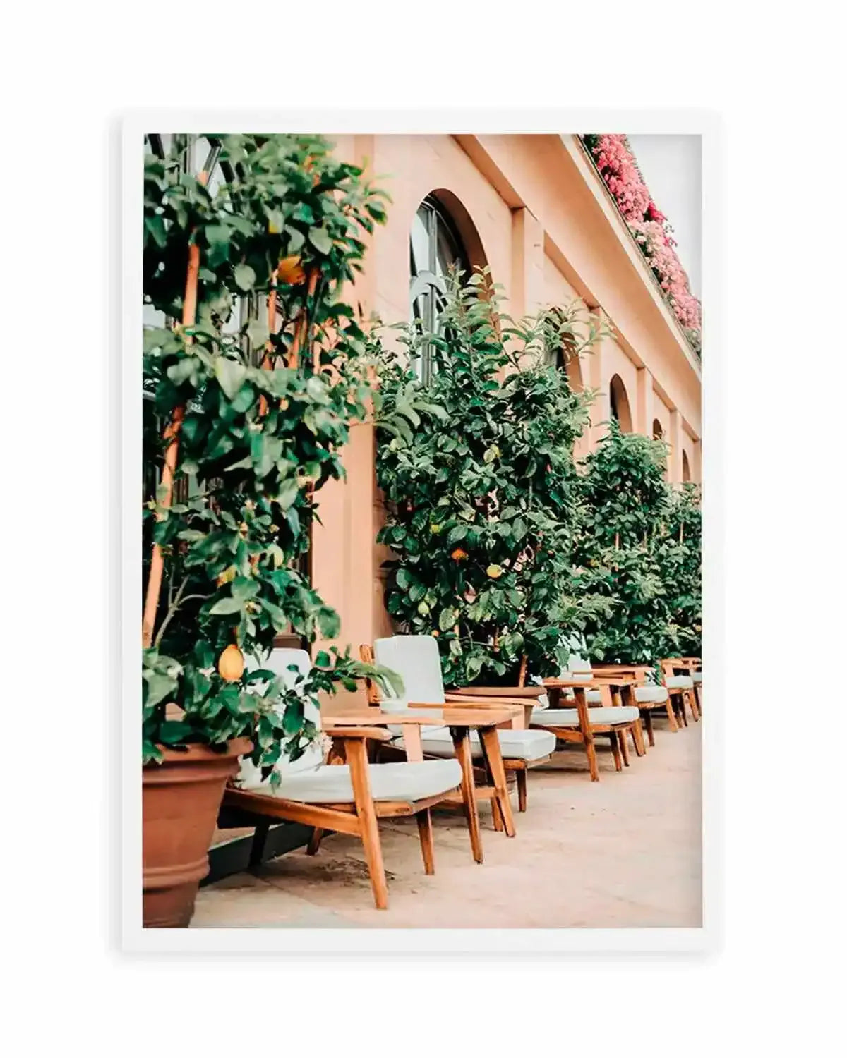 Slow Mornings Italy by Jovani Demetrie Art Print from Olive et Oriel where you can shop wallpaper and artworks online