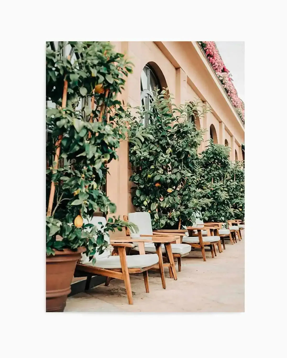 Slow Mornings Italy by Jovani Demetrie Art Print from Olive et Oriel where you can shop wallpaper and artworks online