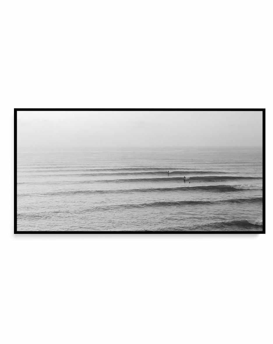 Slow Sets | Panoramic Canvas Art Print from Olive et Oriel where you can shop wallpaper and artworks online