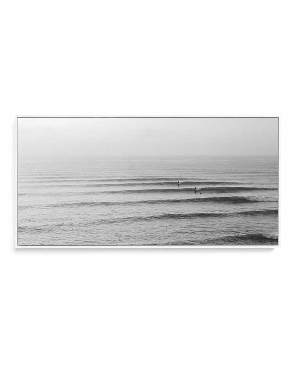 Slow Sets | Panoramic Canvas Art Print from Olive et Oriel where you can shop wallpaper and artworks online