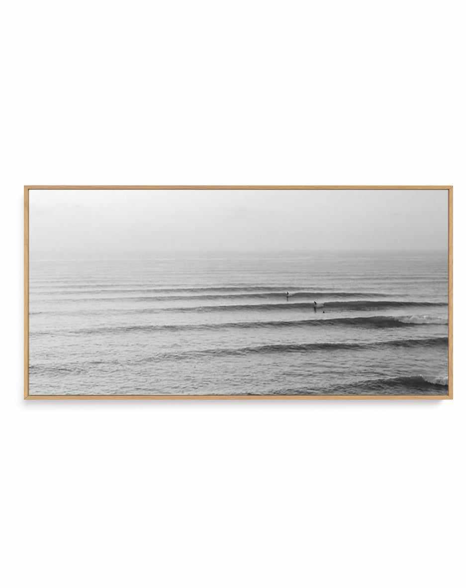 Slow Sets | Panoramic Canvas Art Print from Olive et Oriel where you can shop wallpaper and artworks online