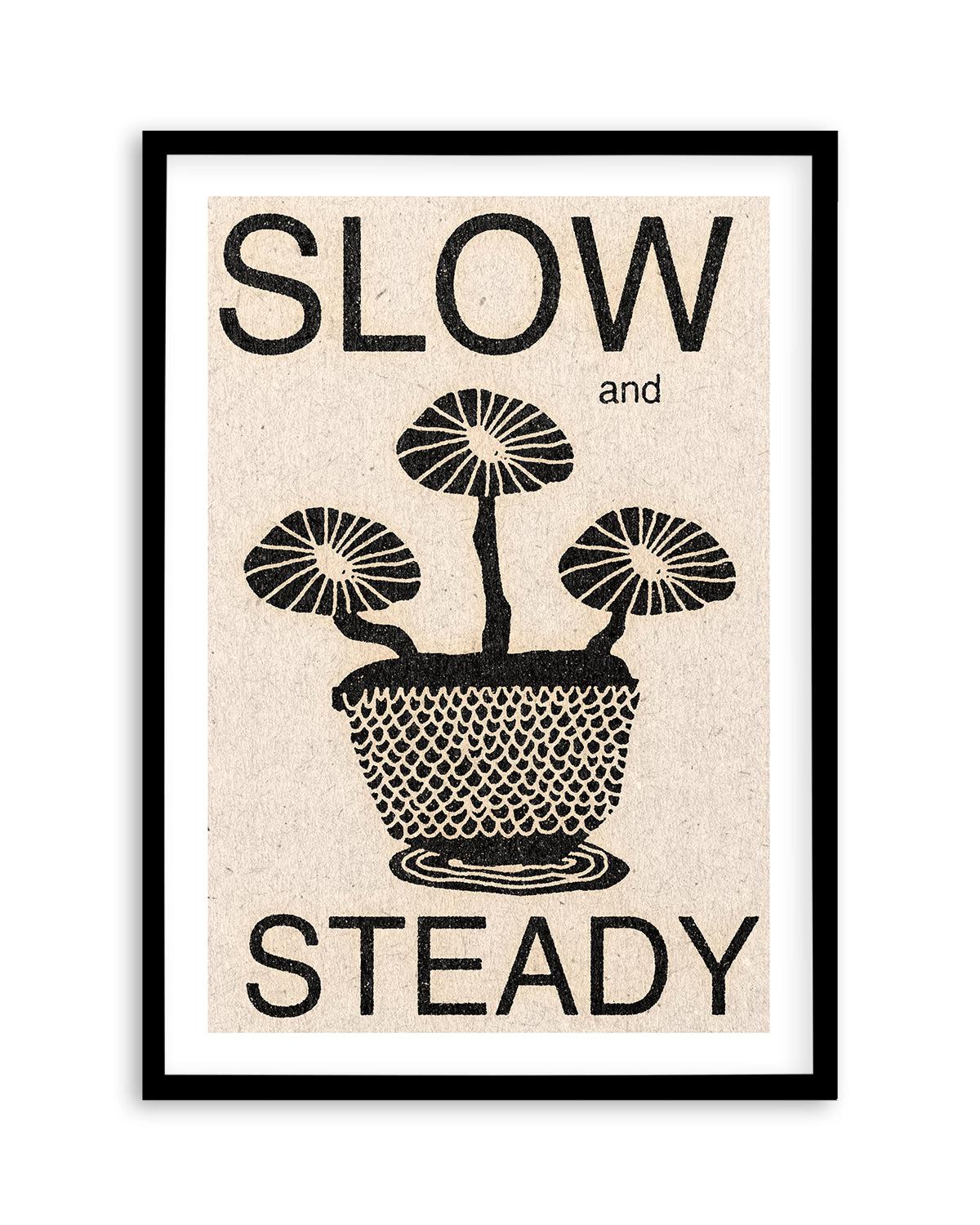 Slow and Steady by David Schmitt Art Print