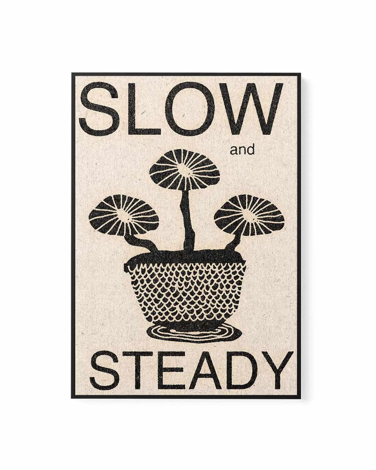 Slow and Steady by David Schmitt | Framed Canvas Art Print from Olive et Oriel where you can shop wallpaper and artworks online