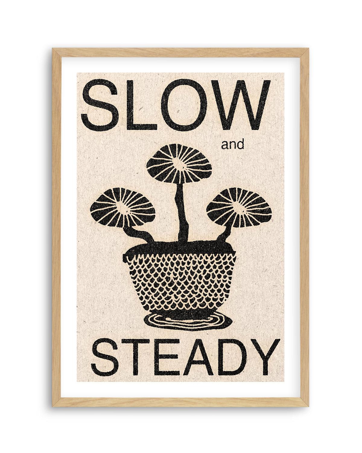 Slow and Steady by David Schmitt Art Print