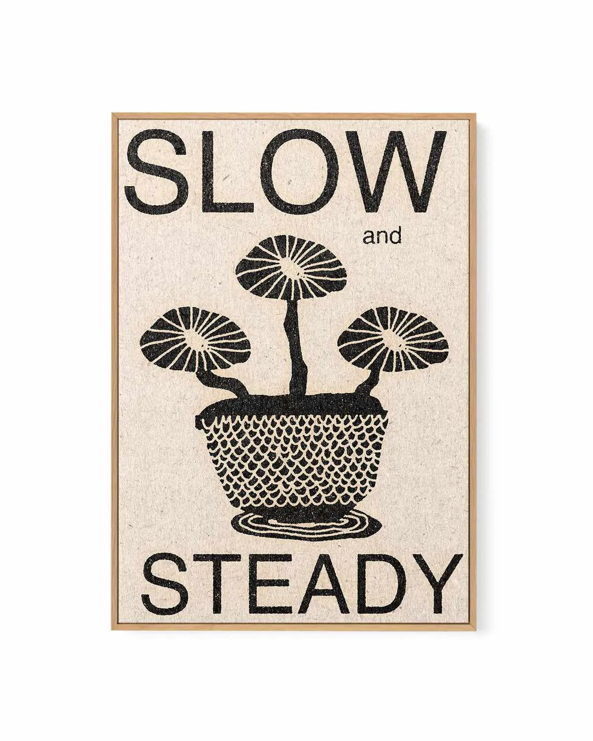 Slow and Steady by David Schmitt | Framed Canvas Art Print from Olive et Oriel where you can shop wallpaper and artworks online