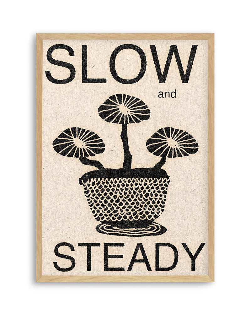 Slow and Steady by David Schmitt Art Print