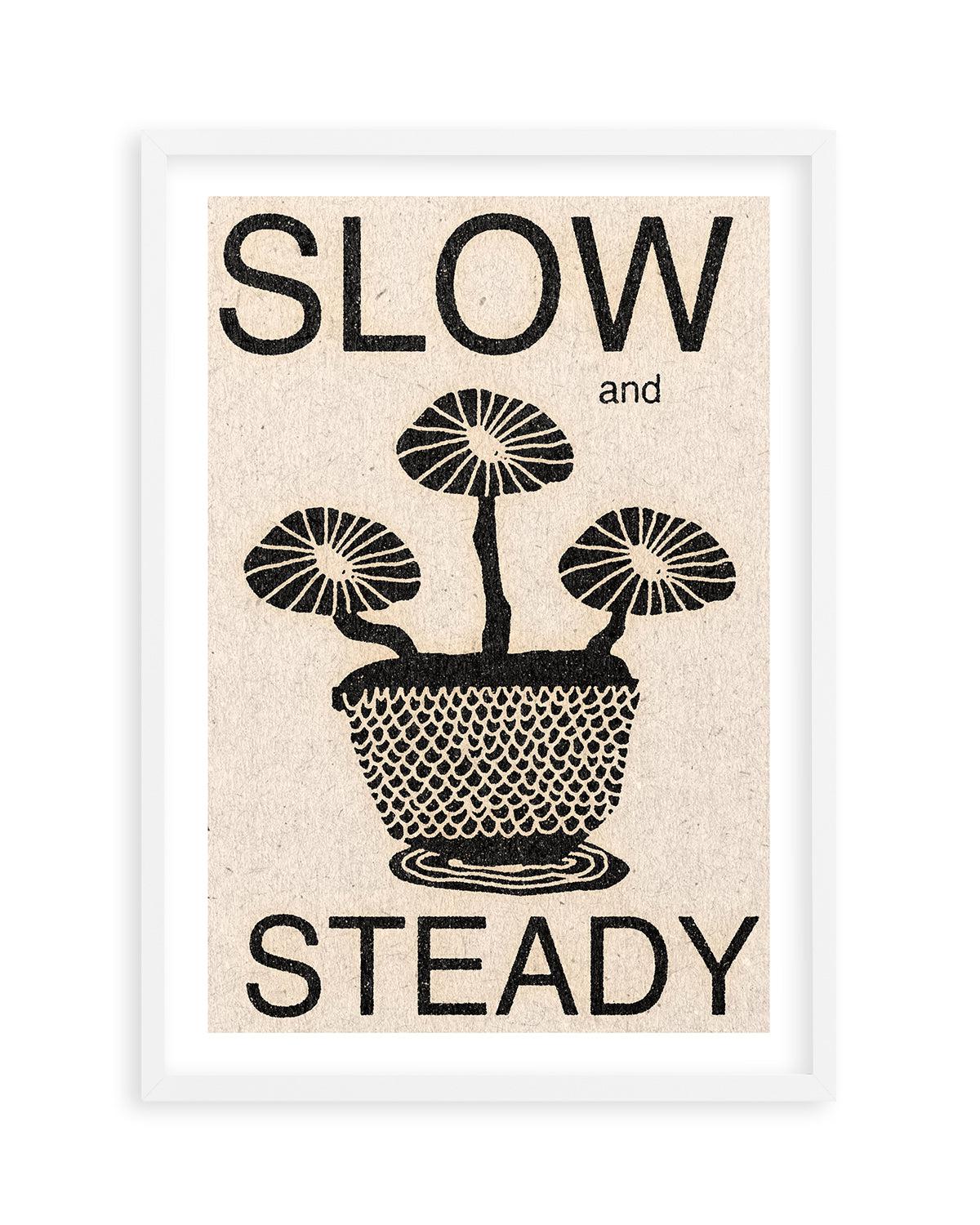 Slow and Steady by David Schmitt Art Print