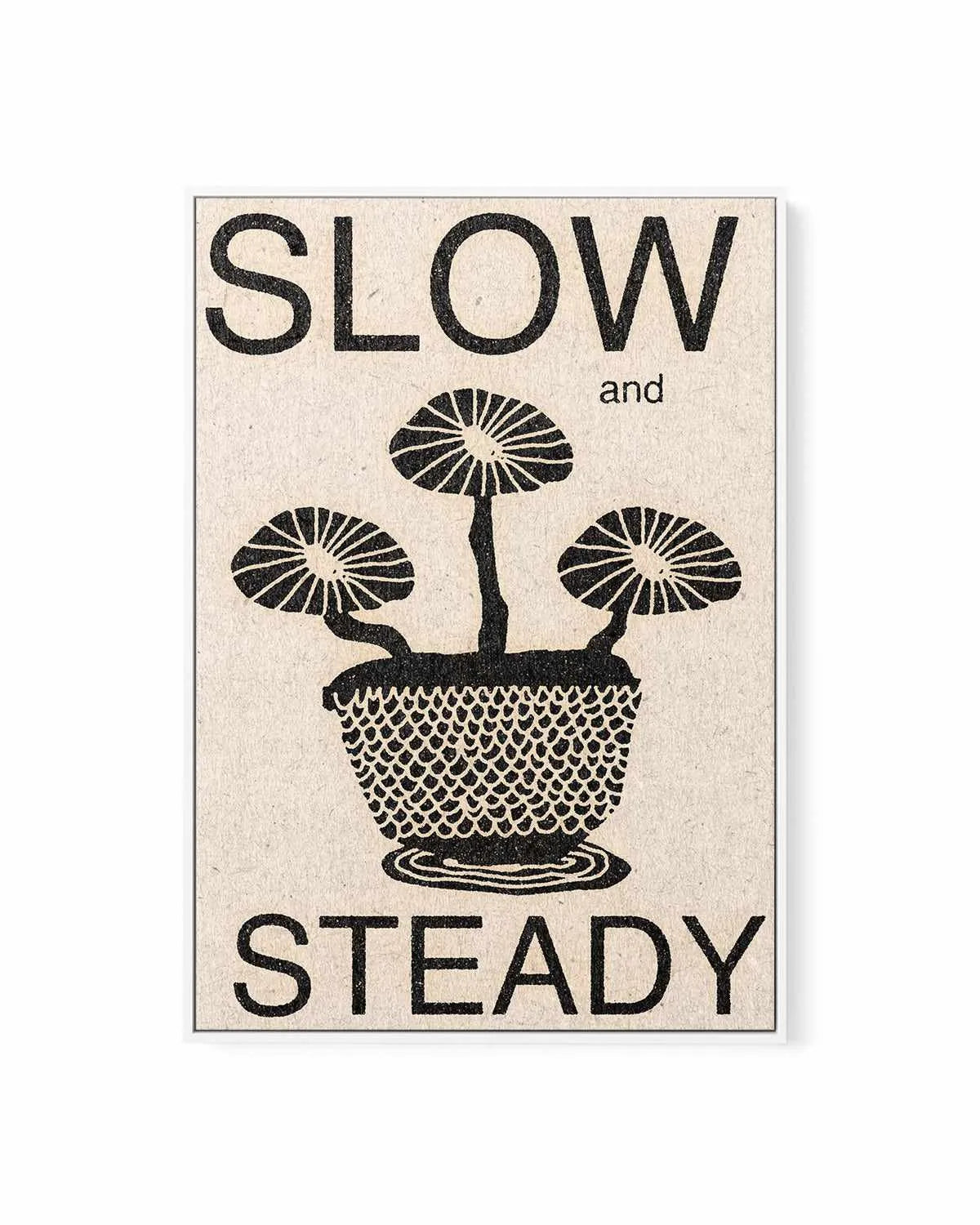Slow and Steady by David Schmitt | Framed Canvas Art Print from Olive et Oriel where you can shop wallpaper and artworks online