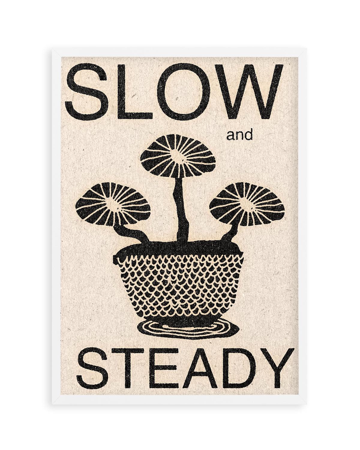 Slow and Steady by David Schmitt Art Print