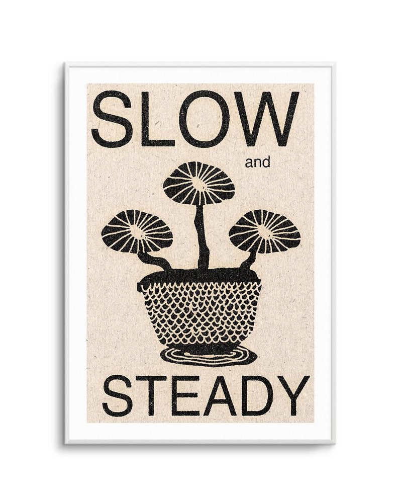Slow and Steady by David Schmitt Art Print