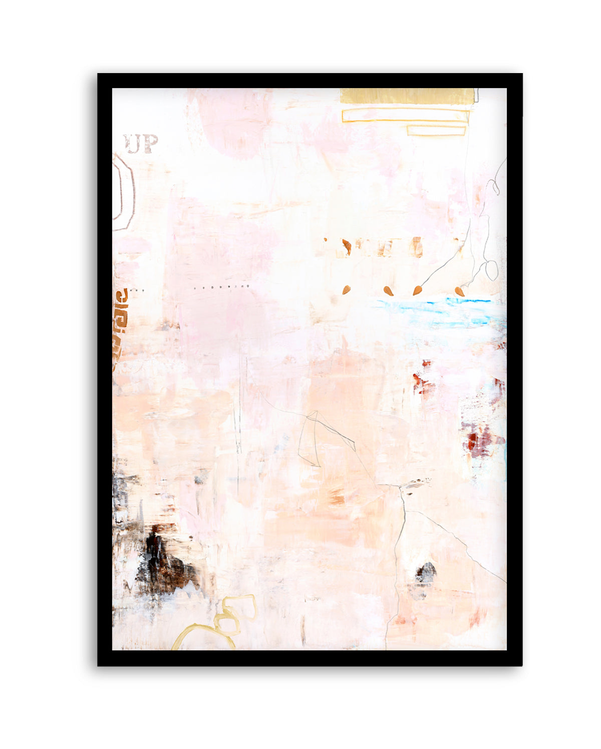 Small Notes by Design Fabrikken | Art Print