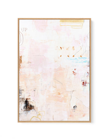 Small Notes by Design Fabrikken | Framed Canvas Wall Art