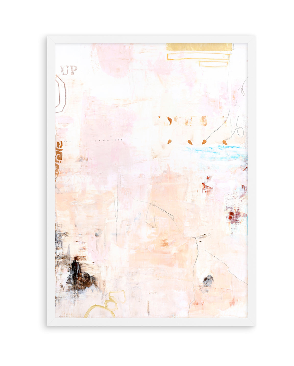 Small Notes by Design Fabrikken | Art Print
