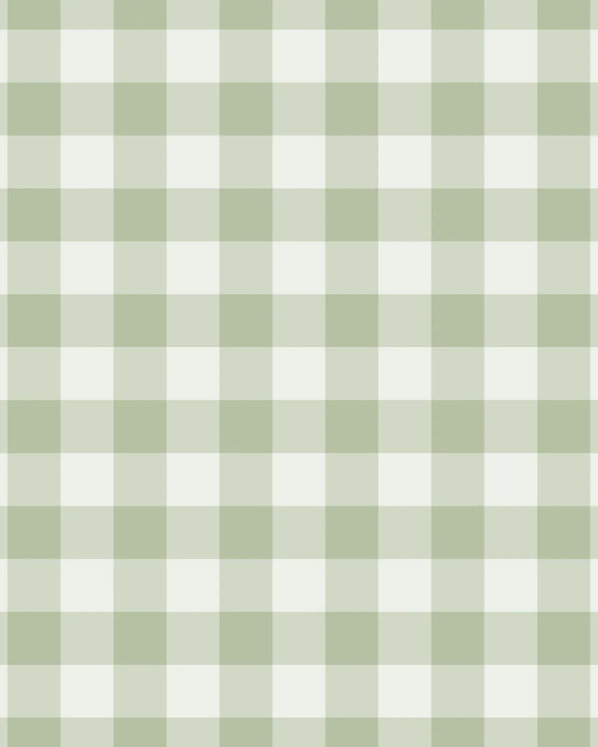 Small Gingham Check Sage Green Wallpaper from Olive et Oriel where you can shop wallpaper and artworks online