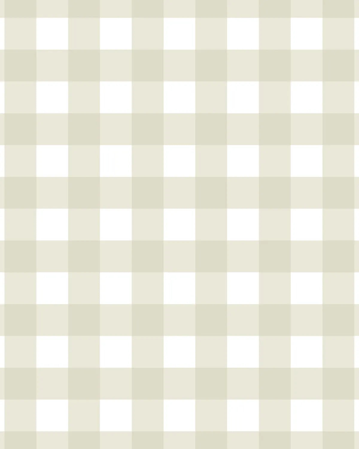 Small Gingham Check New Neutral Green Wallpaper from Olive et Oriel where you can shop wallpaper and artworks online