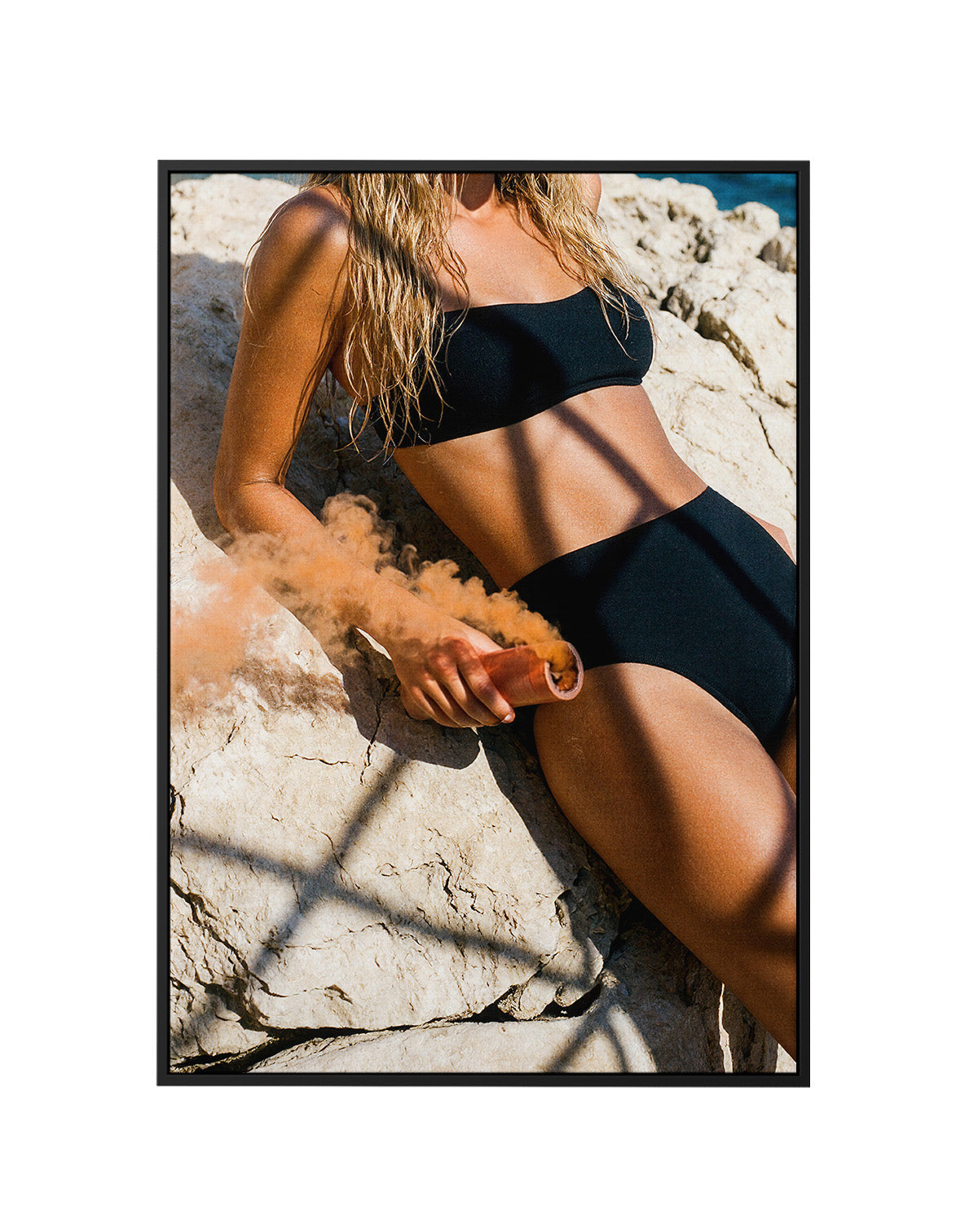 Smoke Show | Framed Canvas Art Print