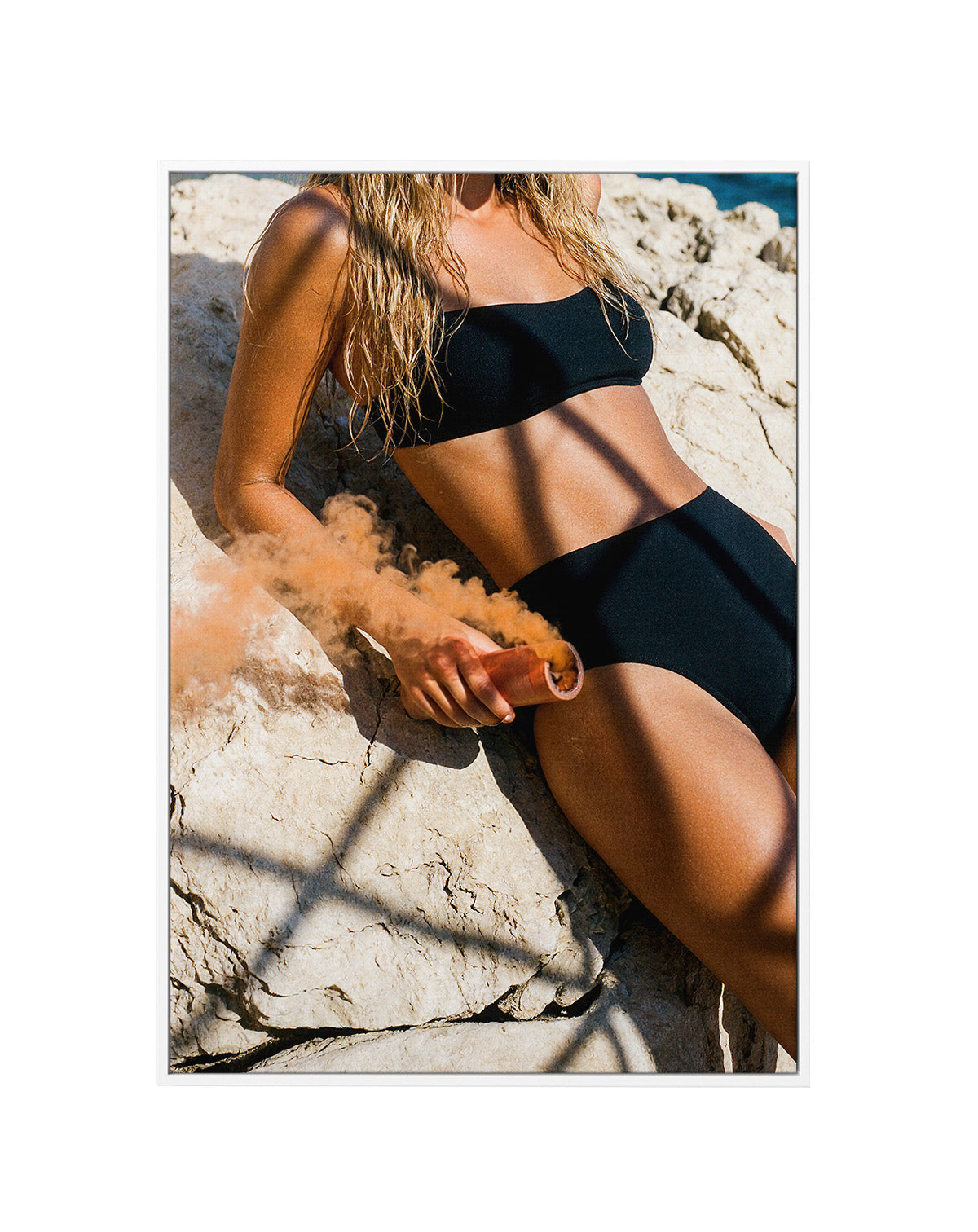 Smoke Show | Framed Canvas Art Print