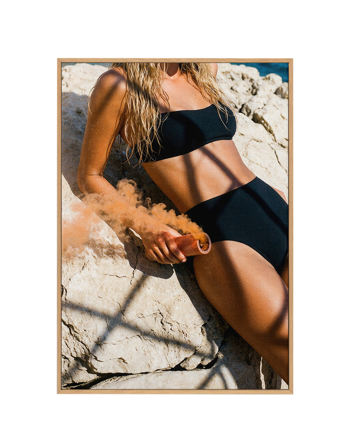 Smoke Show | Framed Canvas Art Print