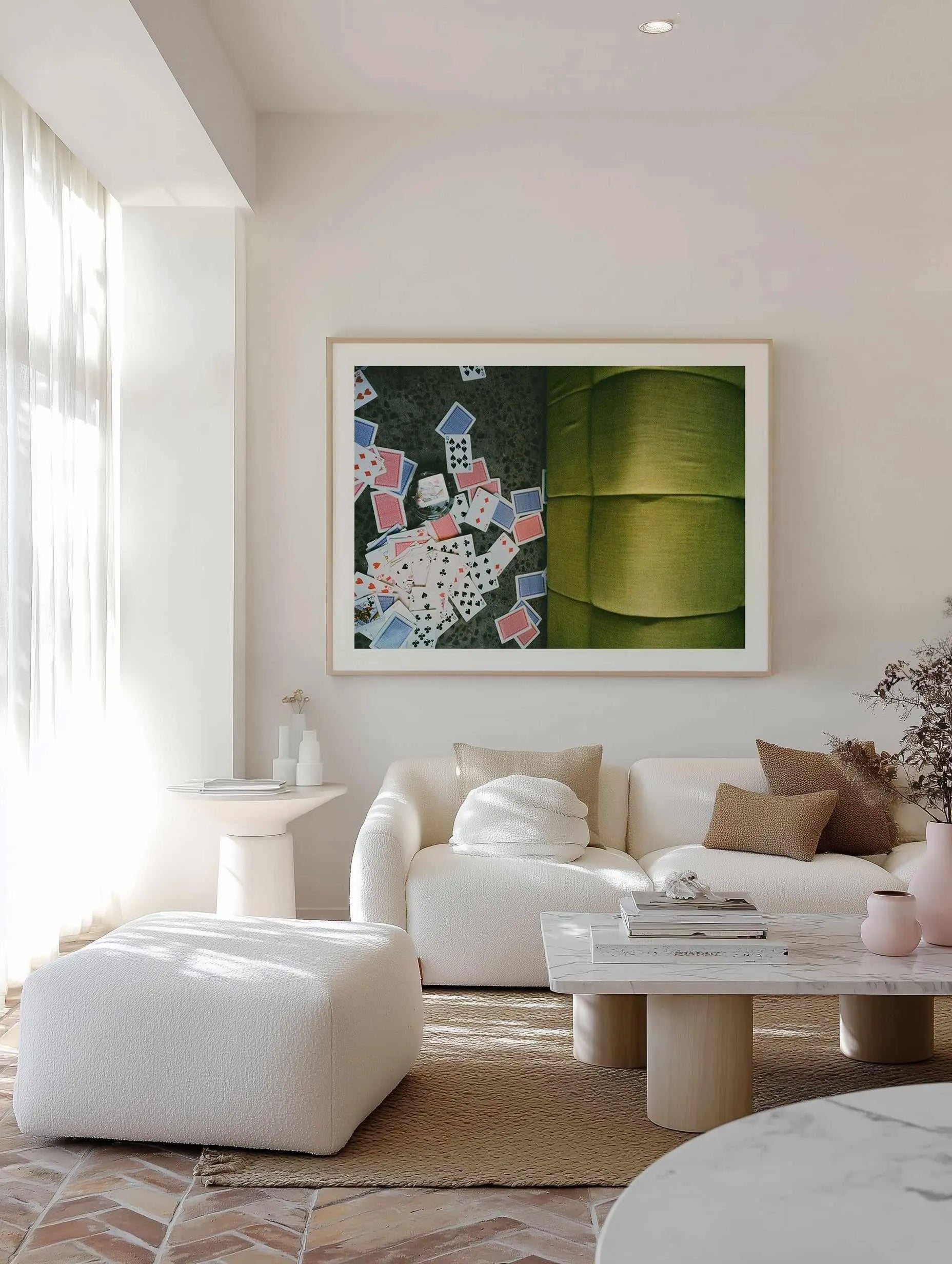 Smoking Aces I by Amy Hallam | LS Art Print from Olive et Oriel where you can shop wallpaper and artworks online