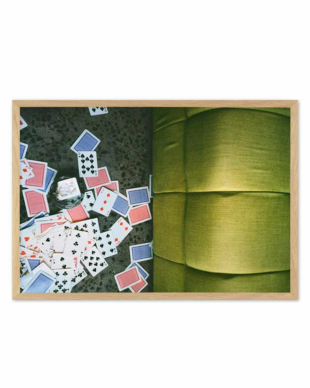 Smoking Aces I by Amy Hallam | LS Art Print from Olive et Oriel where you can shop wallpaper and artworks online