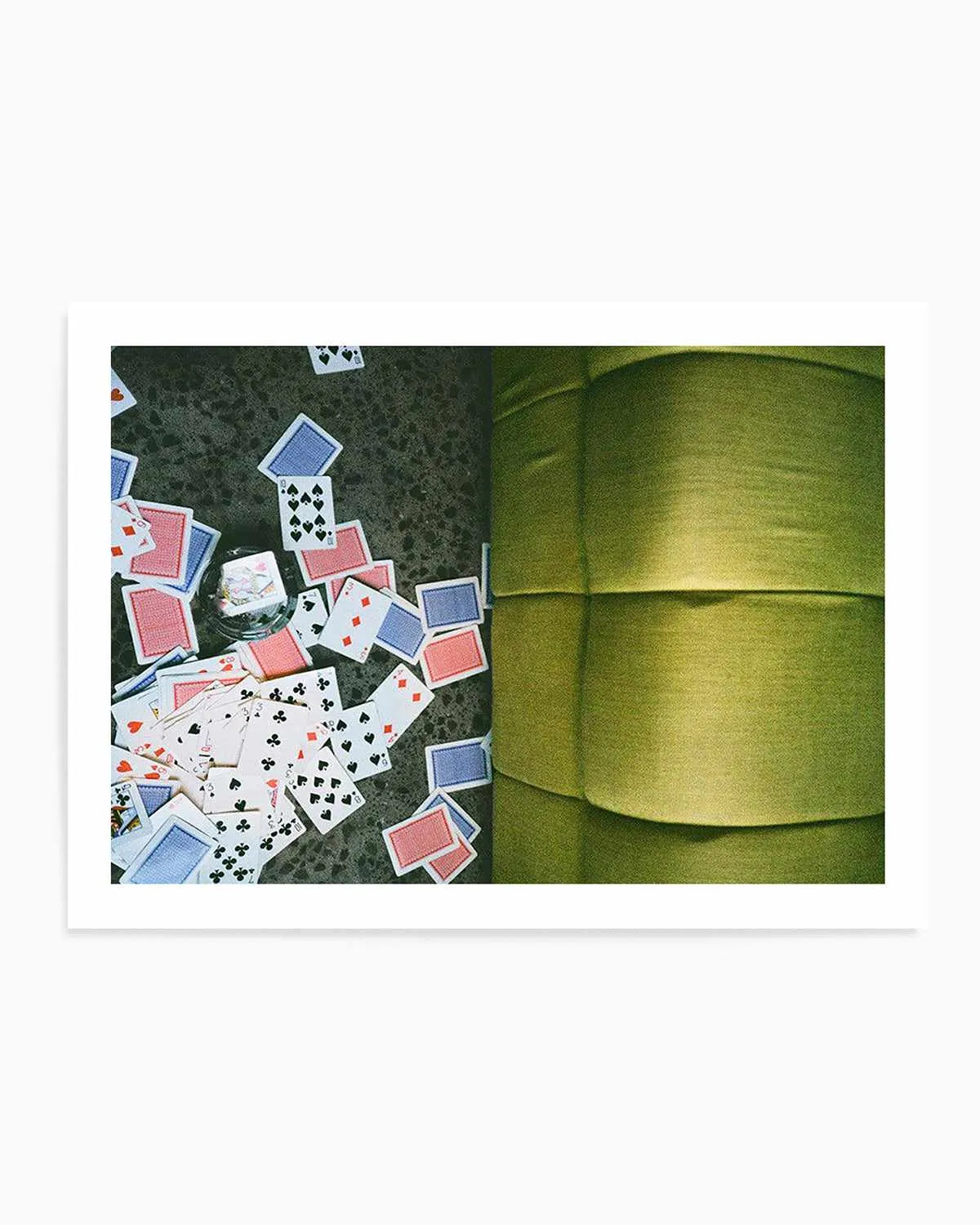 Smoking Aces I by Amy Hallam | LS Art Print from Olive et Oriel where you can shop wallpaper and artworks online