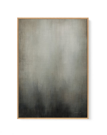 Smoky Abstract | Framed Canvas Wall Art