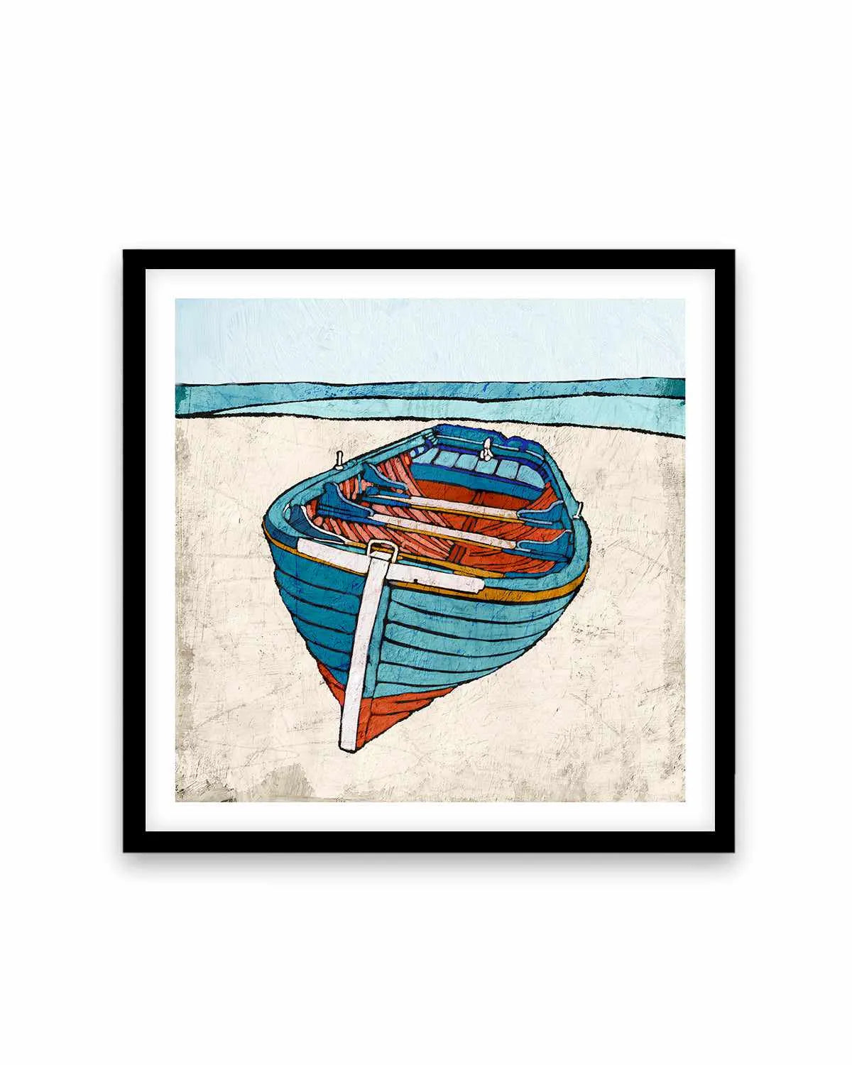 Smooth Sea Art Print from Olive et Oriel where you can shop wallpaper and artworks online