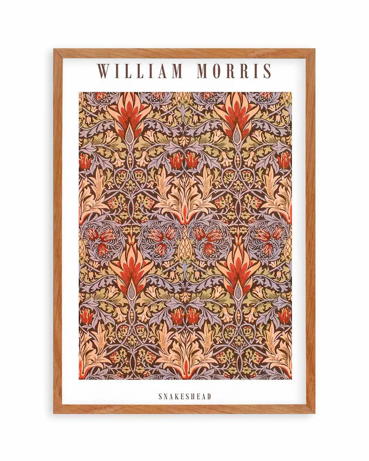 Snakeshead by William Morris Art Print from Olive et Oriel where you can shop wallpaper and artworks online
