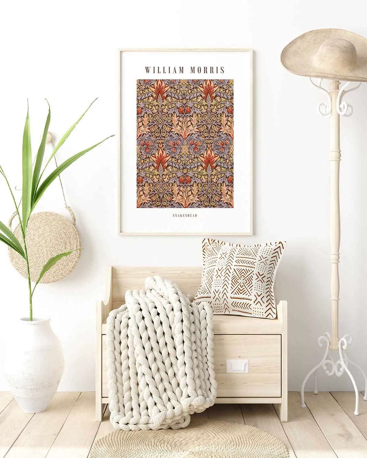 Snakeshead by William Morris Art Print from Olive et Oriel where you can shop wallpaper and artworks online