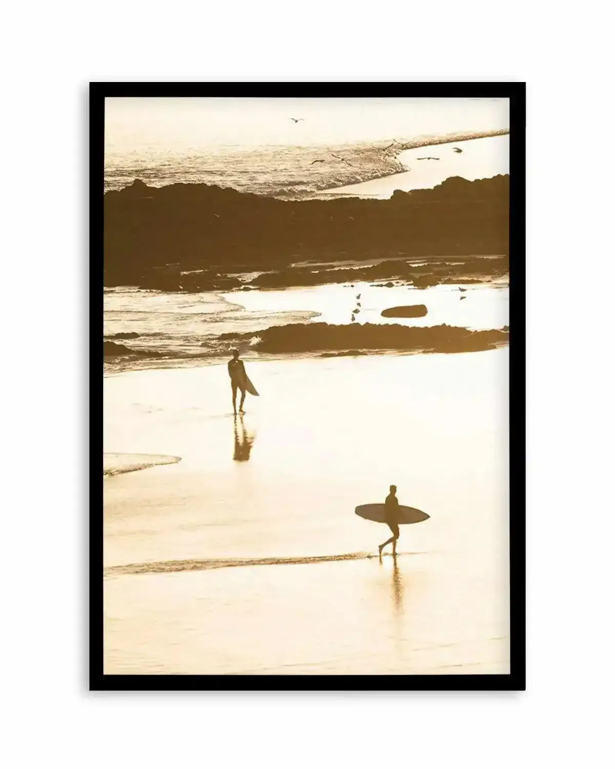 Snapper Rocks Drawing Snapper Rocks II Coastal Photography Wall Art Print – Olive et Oriel