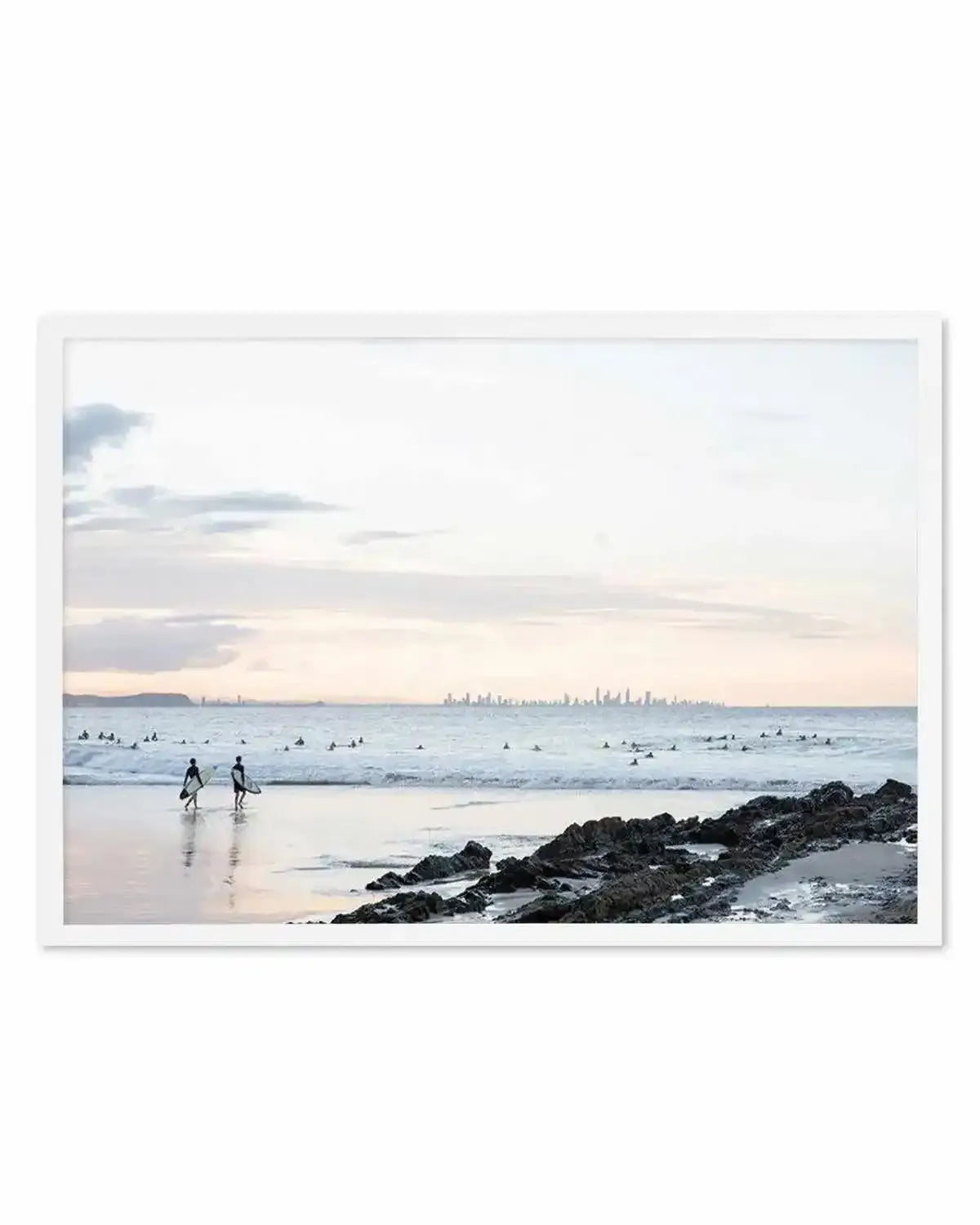 Snapper to Surfers Paradise Art Print from Olive et Oriel where you can shop wallpaper and artworks online