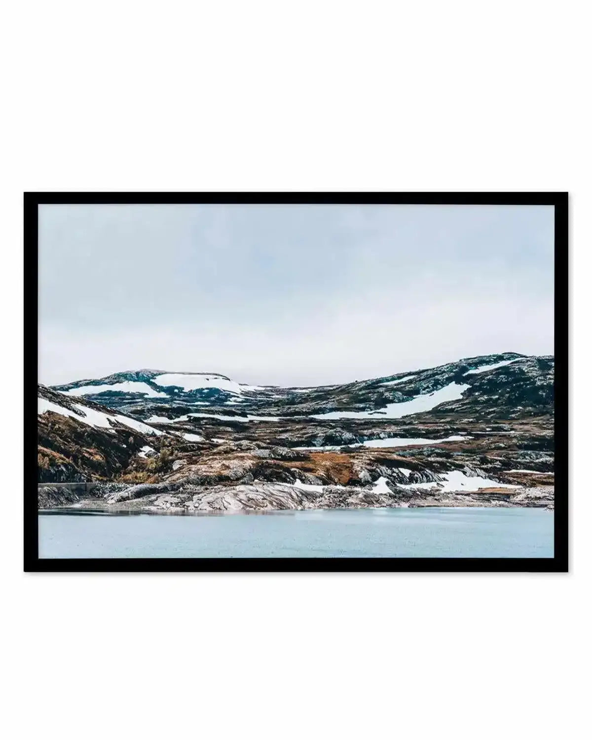 Snow By The Sea Art Print from Olive et Oriel where you can shop wallpaper and artworks online