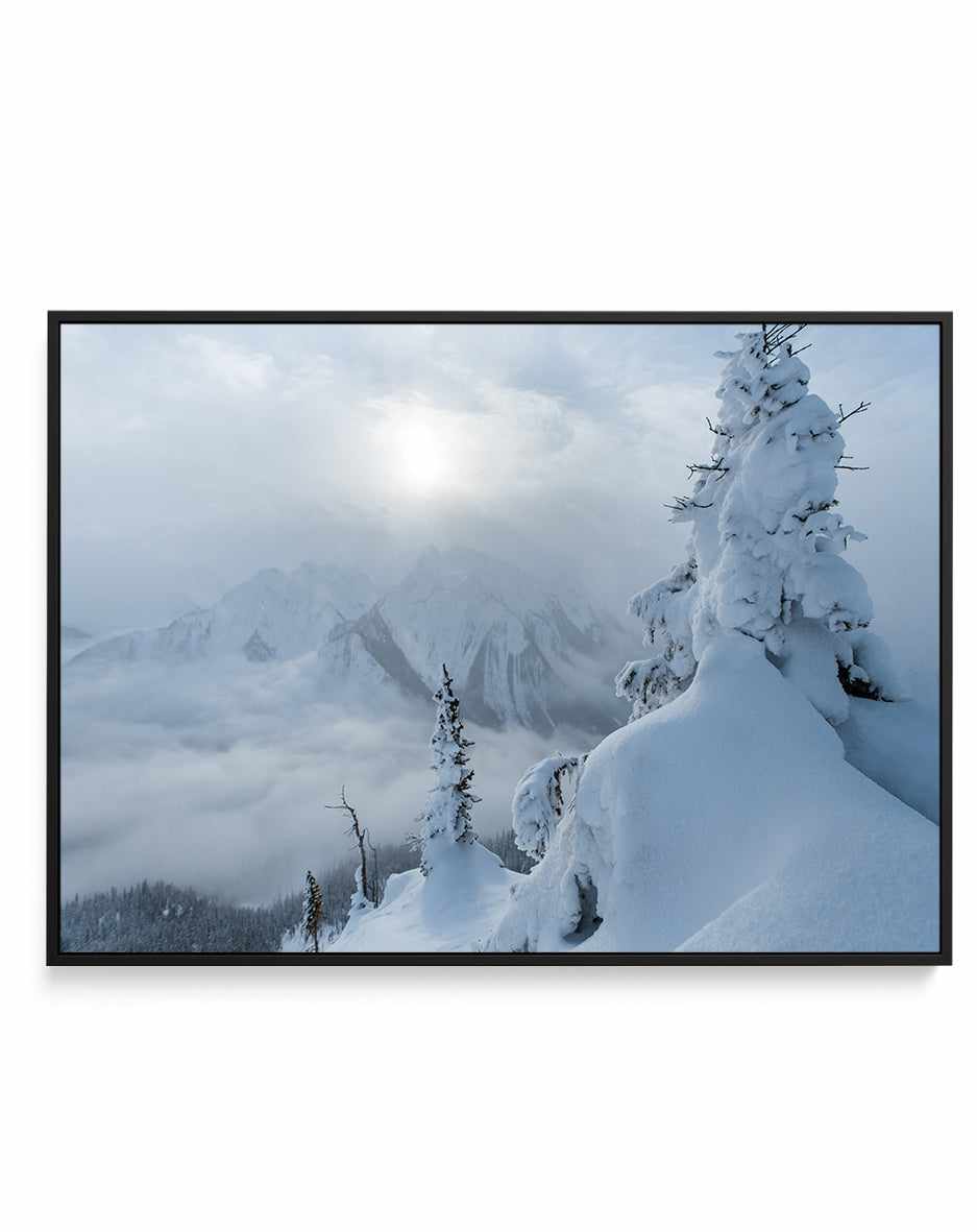 Snow Day by Kalen X | Framed Canvas Art Print