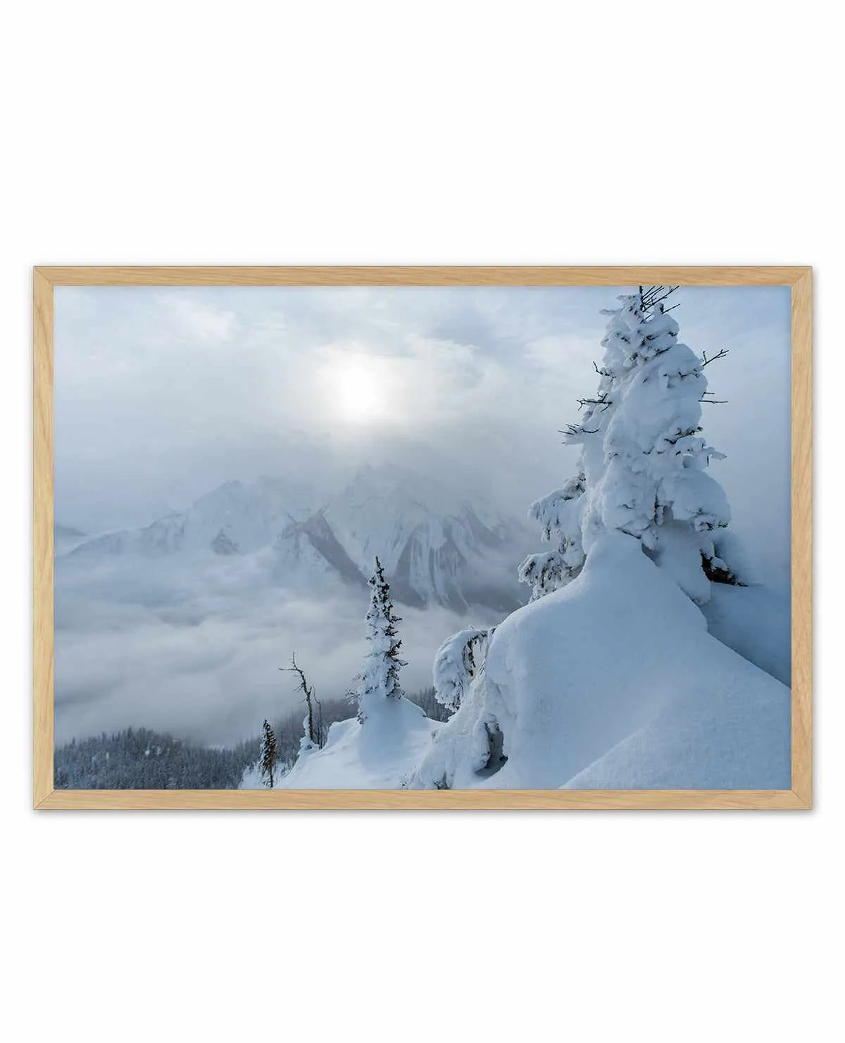 Snow Day by Kalen X | Art Print from Olive et Oriel where you can shop wallpaper and artworks online