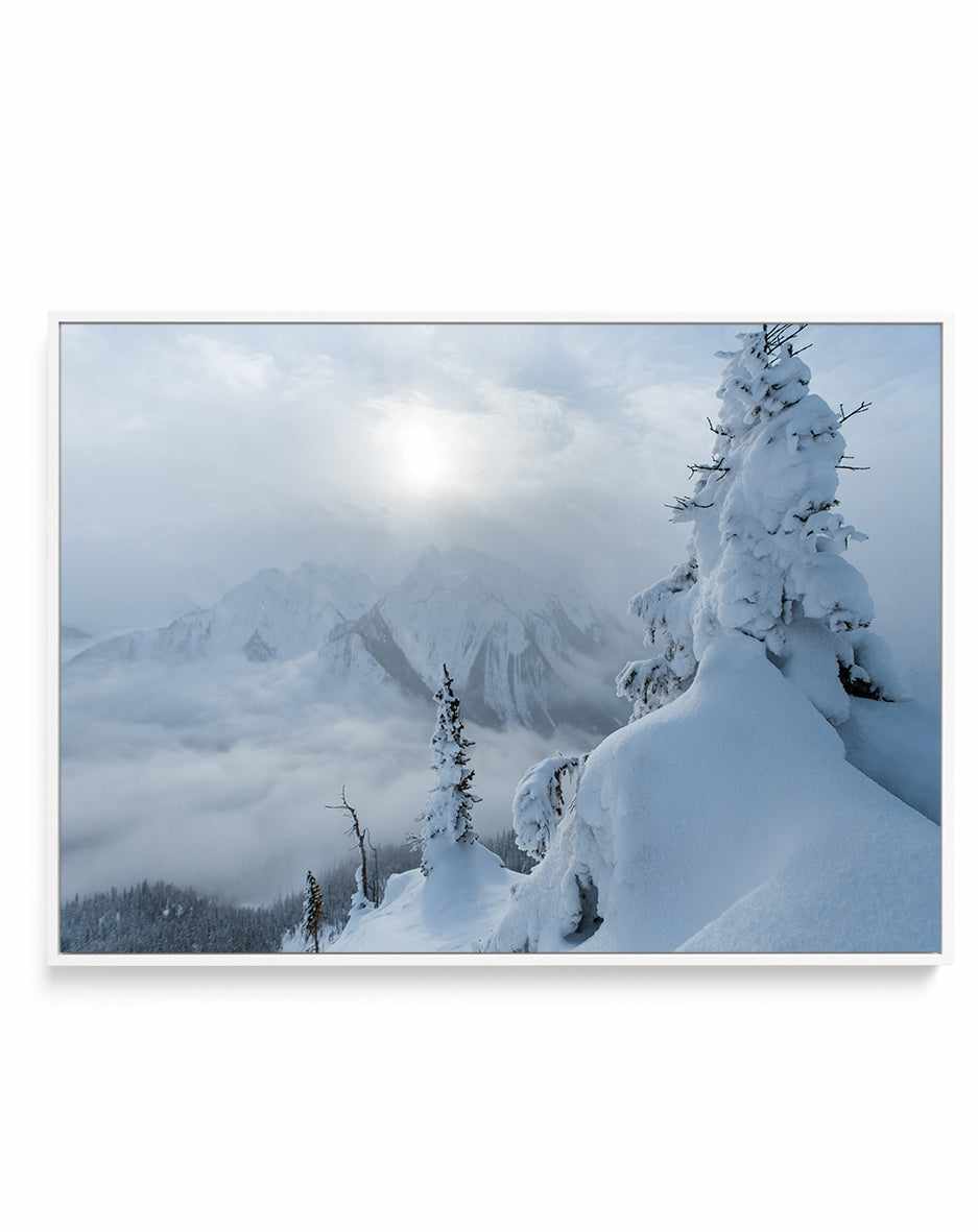 Snow Day by Kalen X | Framed Canvas Art Print